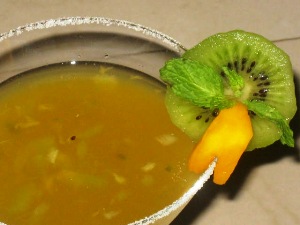 Mango Garnish